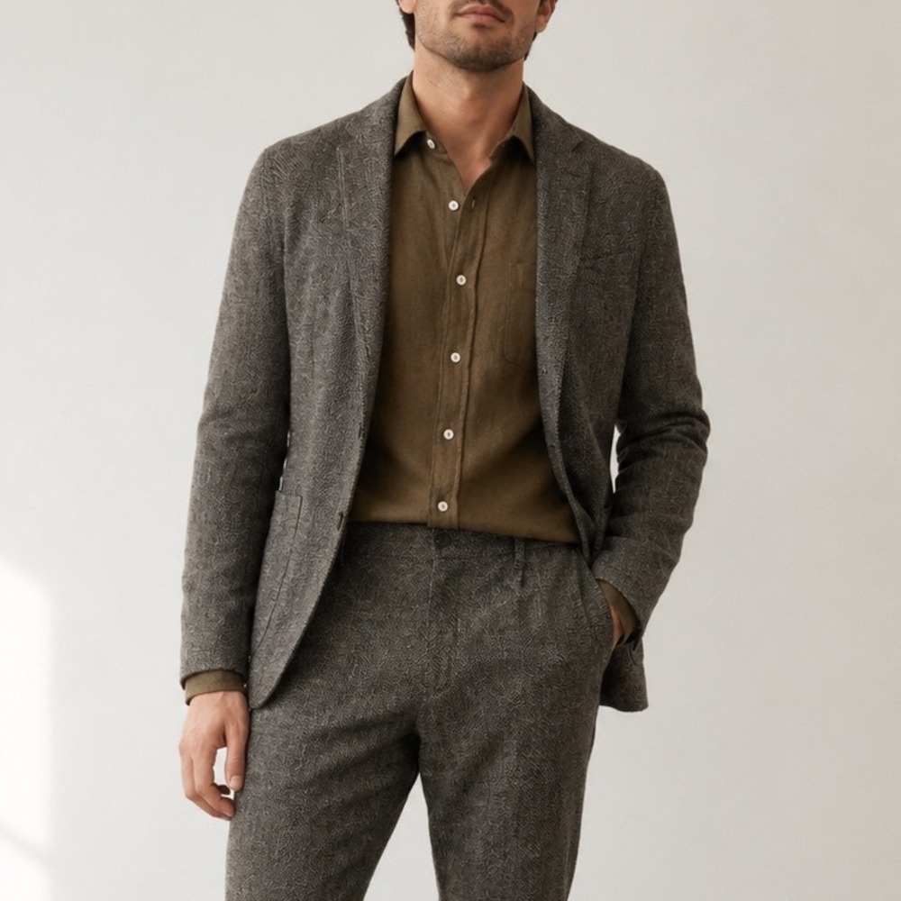 Rails New Reynard Highland Tweed Blazer Men's XXL Wool Blend Tailored Fit